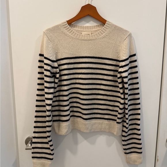 Khaite cashmere striped sweater size S small - Picture 1 of 7
